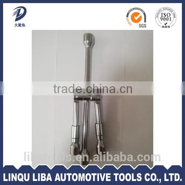 Carbon Steel Folding Cross Rim Torque Wrench For Truck photo-2