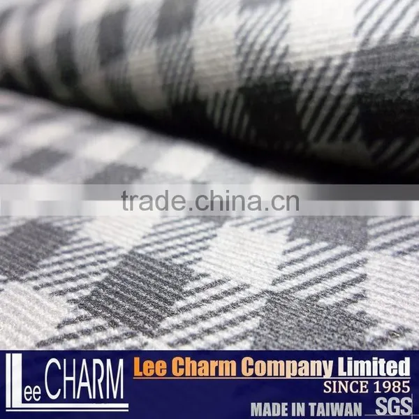 Houndstooth Check Fabric 60% Tencel 40% Cotton Blend photo-4