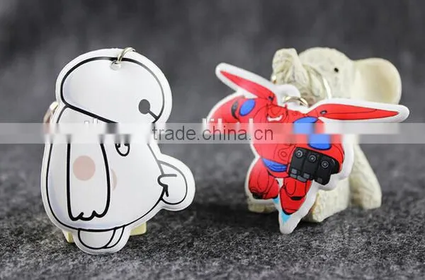 Baymax Keychain 2015 White Newest Arrival Keychain 6CM photo-3