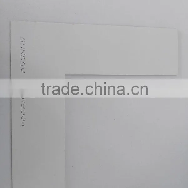 Samples of 9.5*9.5" Acid-Free Spruce Spring Color Matboard of SUEDE SERIES photo-2