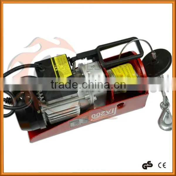 220V 1phase Mini Wire Rope Hoist 500kg Mini Crane photo-2