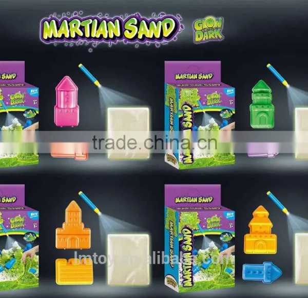 Z17109 Cool Shining In Dark DIY Sand, Educational Soft Play Sand for Sale photo-4