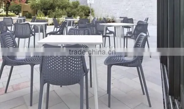 High Quality Stackable PP Plastic Rattan Chair, HYQ-02 photo-5
