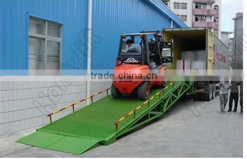 Hydraulic Mobile Loading Ramp Yard Ramp Used for Container photo-2