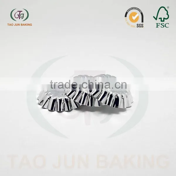 China Import Direct Aluminum Foil Baking Cups, Aluminum Foil Tray For Cake Baking, Aluminum Baking Cup photo-3