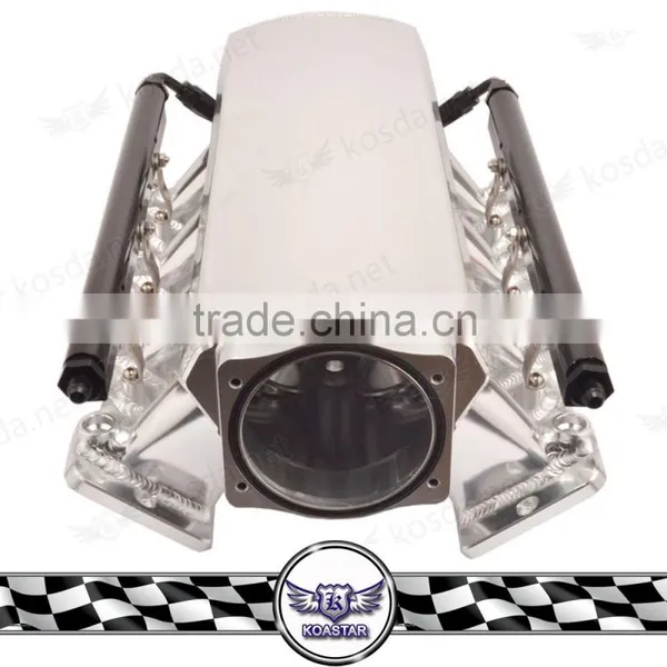 LS1 LS2 LS6 LSX Dual Turbo Manifold With Fuel Rails , Intake Manifold Aluminum Casting photo-2