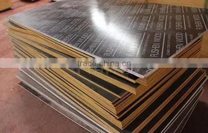 Dark Brown Color Film Faced Plywood Marine Plywood Poplar Plywood photo-5