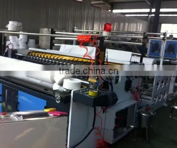 Toilet Tissue Rolling Paper Making Machine,toilet Paper Processing Machinery