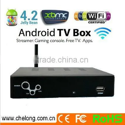 IPTV With ANDROID DVB-S2 (MPEG4) DVB-T2 LNB1 & LNB2 With Built-in Diseqc Switch