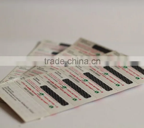 Paper Printed Prepaid Scratch Phone Cards photo-5
