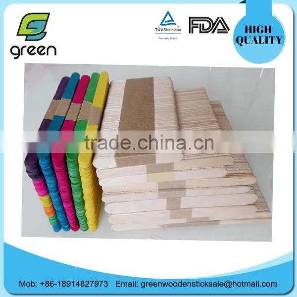 2016 Manufacturing 80mm Brich Wood Ice Cream Sticks photo-2