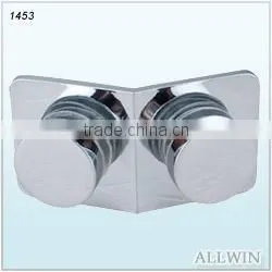 Solid Brass 135 Glass Shelf Connector Clips photo-6