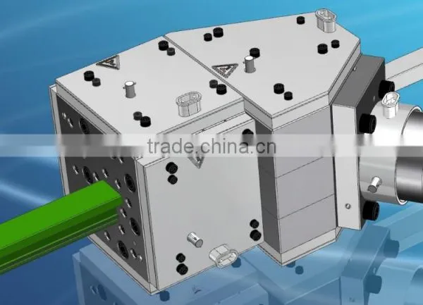 Non-PVC Material Extrusion Tooling/PE/PP/HDPS/ABS/PC/TPU/TPE Extrusion/Reinforcement Co-extrusion Tooling/Foam and WPC Tooling photo-2
