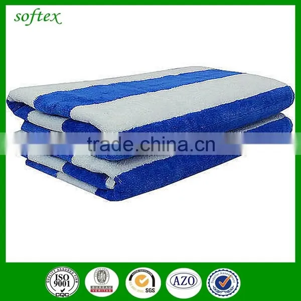 China 30"*60'' Cotton Pool Beach Striped Bath Towels photo-2
