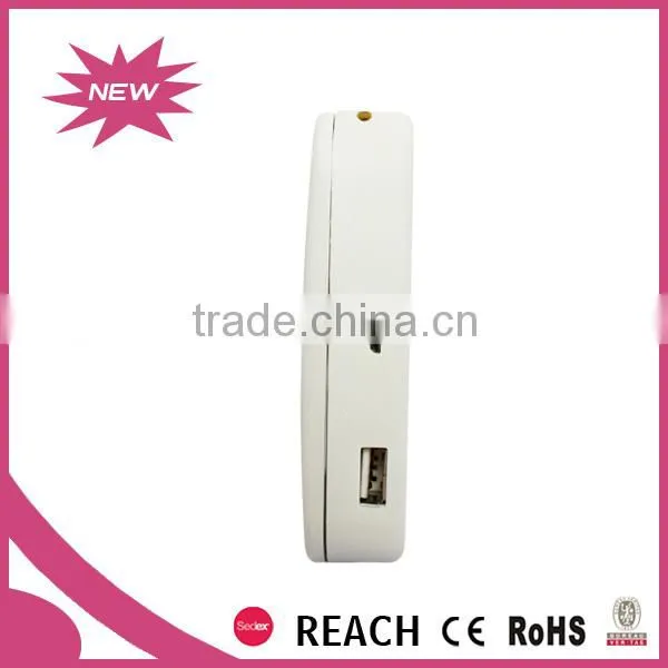 Mobile Phone Power Bank Cosmetic Mirror 5x Magnifying With Led Light photo-3