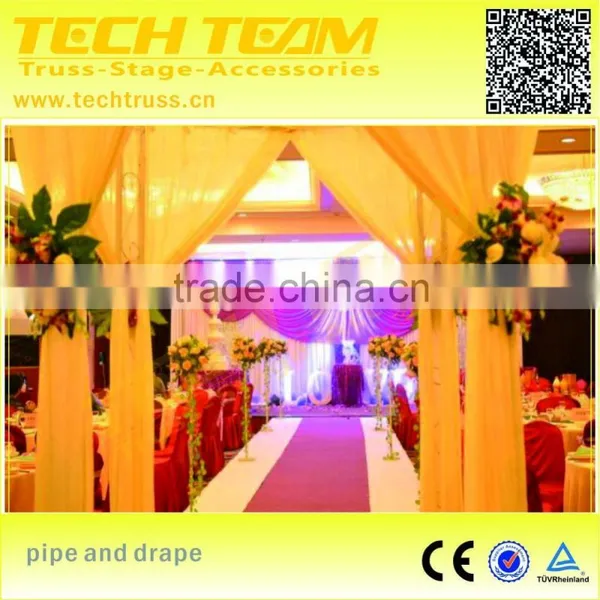 PDB 2236 Pipe and Drape Stands, Wedding Decoration Pipe and Drape photo-3