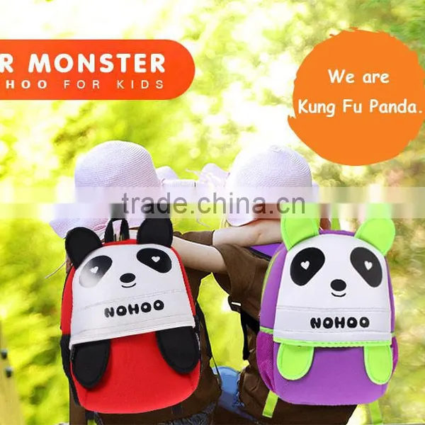 Waterproof Cute Kids 3D Cartoon Backpack Panda Style photo-4