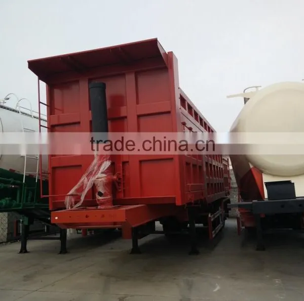 Time Go 3axles 40m3 Dump Semi Trailer photo-2