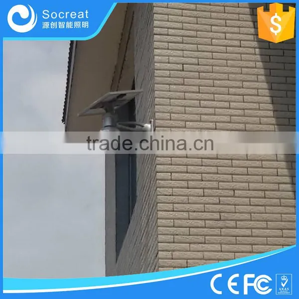 Outdoor Wall Mounted Integrated All in One Solar LED Garden Light, Solar Yard Light, Solar Courtyard. IP65 photo-4