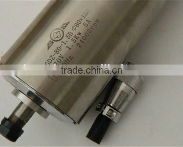 Toauto 24000rpm 1.5kw Water Cooled ac Spindle Motor GDZ80-1.5B for Cnc photo-2