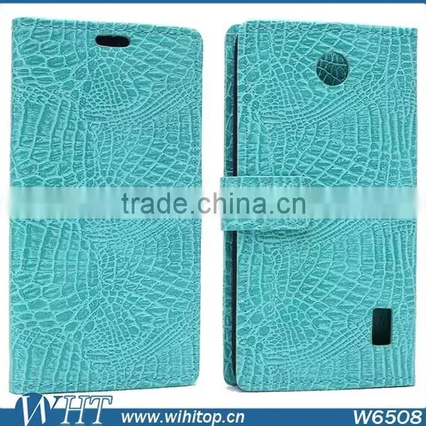 Card Holder Stand Wallet Case for Huawei Ascend Y635, Flip Cover for Ascend Y635 Leather Case photo-4
