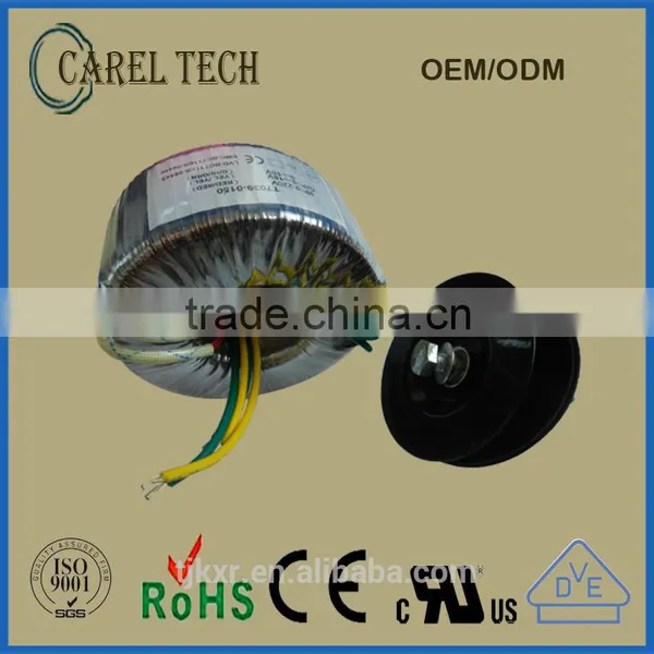 CE ROHS 220V 230V 120V Toroidal Transformer 12V 300VA 600VA, Toroidal Transformer Power Manufacturer China photo-5