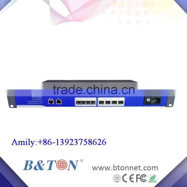 OLT Equipment Chassis 4PON 1U FTTH EPON OLT Fiber Optic Switch photo-3