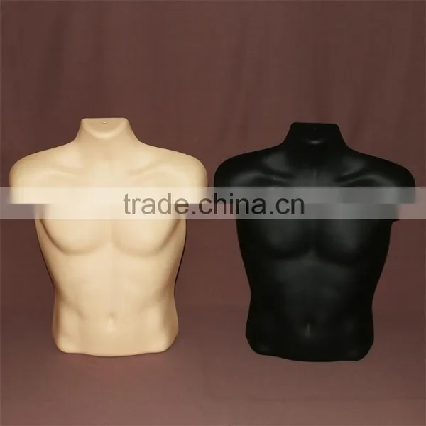 Plastic Hanging Man Headless Half-body Male Mannequin Torso photo-2