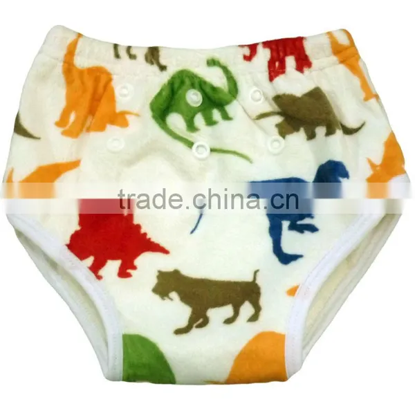 Reusable Cloth Girls Pants, Baby Waterproof Potty Training Pants