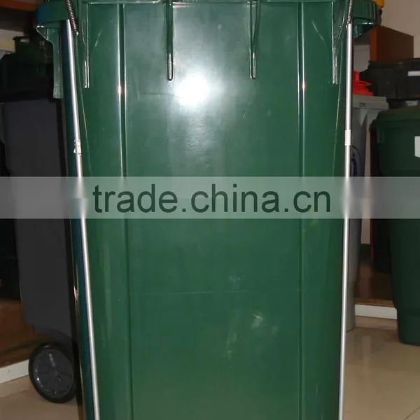 Moblie Bin With Side Pedal,120liter Dustbin With Middle Pedal,plastic Foot Pedal Waste Bin Quality Choice photo-2