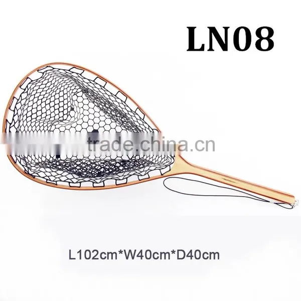 Top Quality Fishing Tackles Wooden Fishing Landing Net photo-6