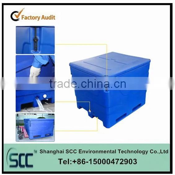 1000Liter Refrigerated Live Fish Transport Box Fish Cooler Fish Container for Cold photo-4