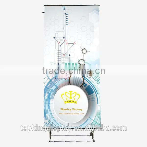 High Quality Popular Portable Practical Advertising Twin Banner/Twin Screen Model H for Display Banner Stand