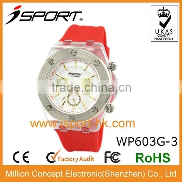 Fashion Sport Jelly Watches Color Strap Watches Factory Watches Power Balance Watches