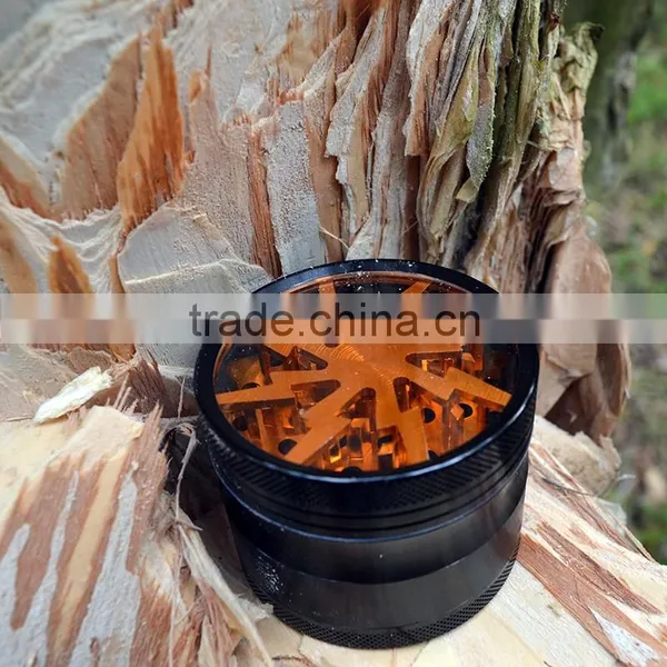 Hot Sale Herb Grinder Card ,China Wholesale Metal Grinder Tobacco Spice Grinder With Pollen Catcher