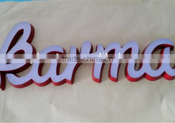 Hot Sale Waterproof Alphabet Custom Led Letter Mini