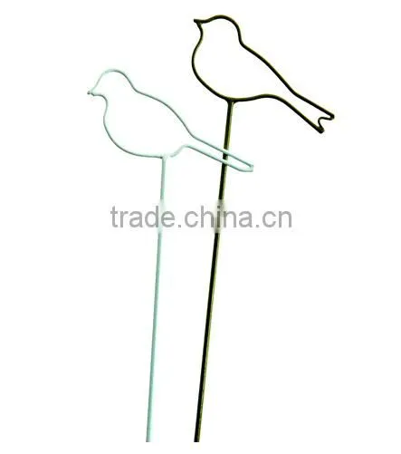 Hot Sell Small Garden Stake/bird Bulb Markers