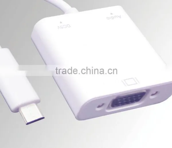 Micro USB 5pin MHL Adaptador VGA + Audio for Smart Phone photo-5
