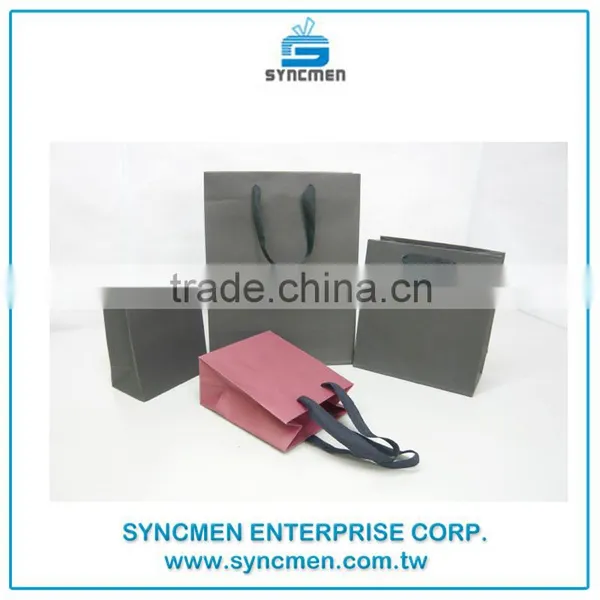 2016 New OEM Taiwan Manufacturer Kraft Paper Gift Paper Bags photo-5
