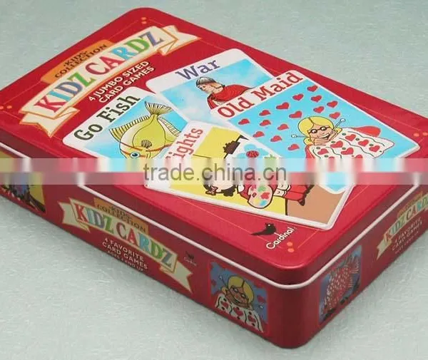 Attractive Design ,colorful Tin Box Fpr Cards Packing photo-5