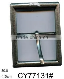 rectangular belt buckle