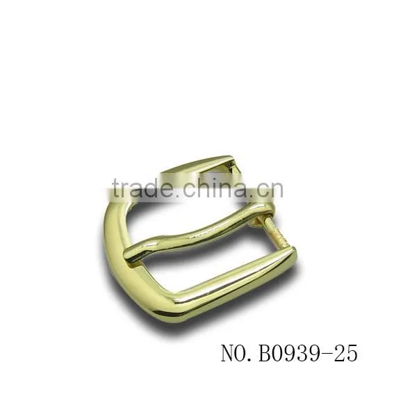 Fashion Gold 25mm Girls Pin Belt Buckle for Garment Accessories