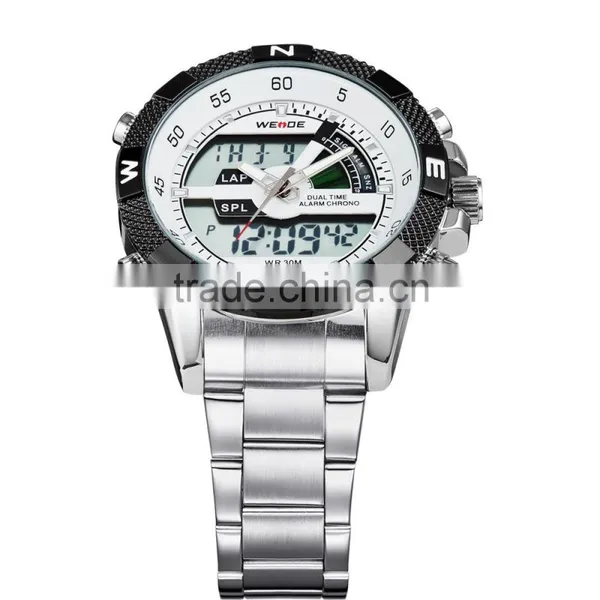 WEIDE Water Resistent Digital Quartz Movement LCD Watch Display photo-3
