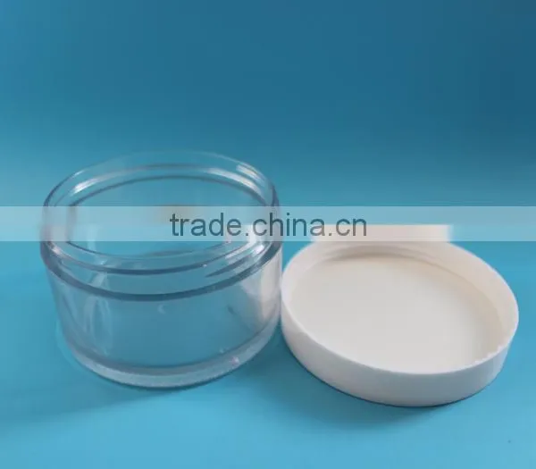 150ml 5oz Transparent Thick PET Plastic Empty Bath Salt Jar Container for Solan photo-3