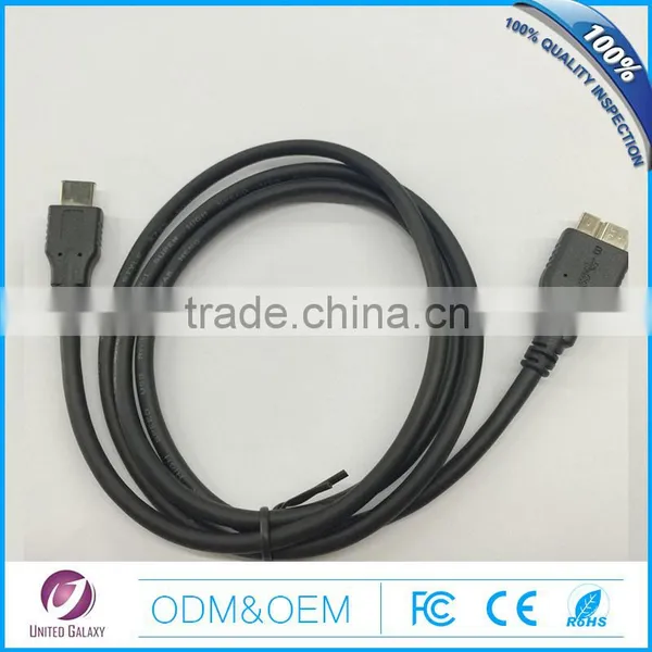 High Quality Usb 3.1 Type c to Micro b Male Cable