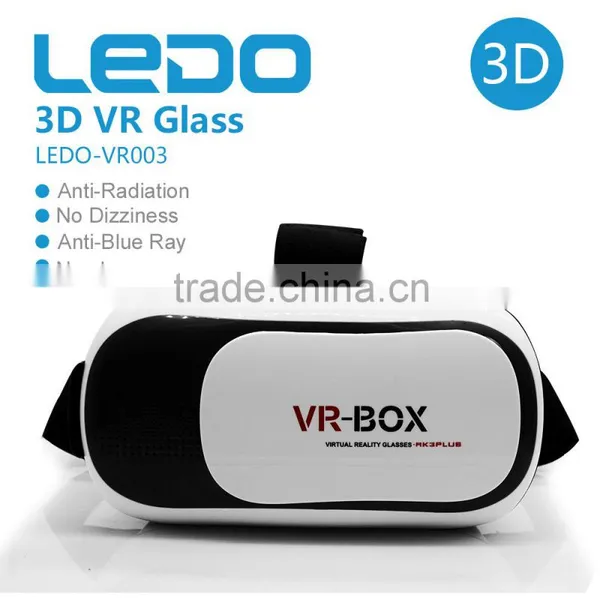 Ledo ABS Plastic Suitable for Mobile Phone Polarized 3D VR Headsets photo-2