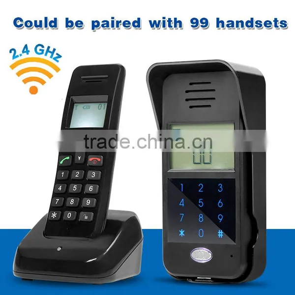 Full Duplex Intercom Wireless Audio Door Phone Wireless Audio Door Bell for Villa and Apartments photo-5