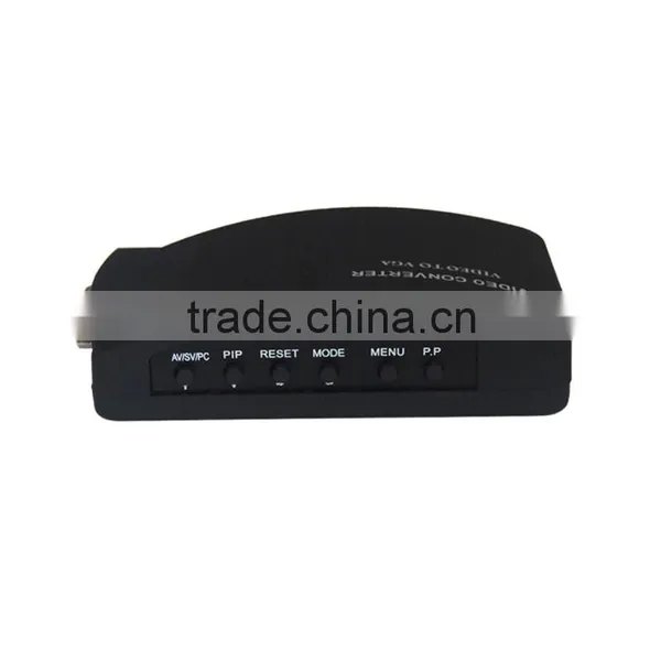 CCTV DVD DVR Camera TV S-video BNC to VGA Video Converter photo-2