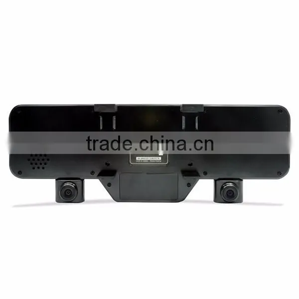 Both Inside Outside G-sensor Dual Camera Recording 1080P Car DVR Bluetooth Rearview Mirror Camera photo-5