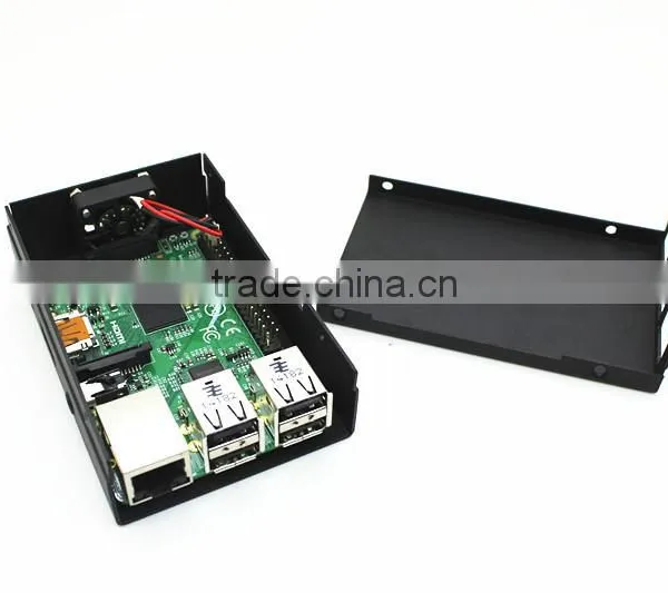 Metal Box High Quality Case/Box / Shell for Raspberry Pi B+ Model b Plus/Raspberry Pi 2 (with Fan) PI NOT INCLUDED D601 photo-5